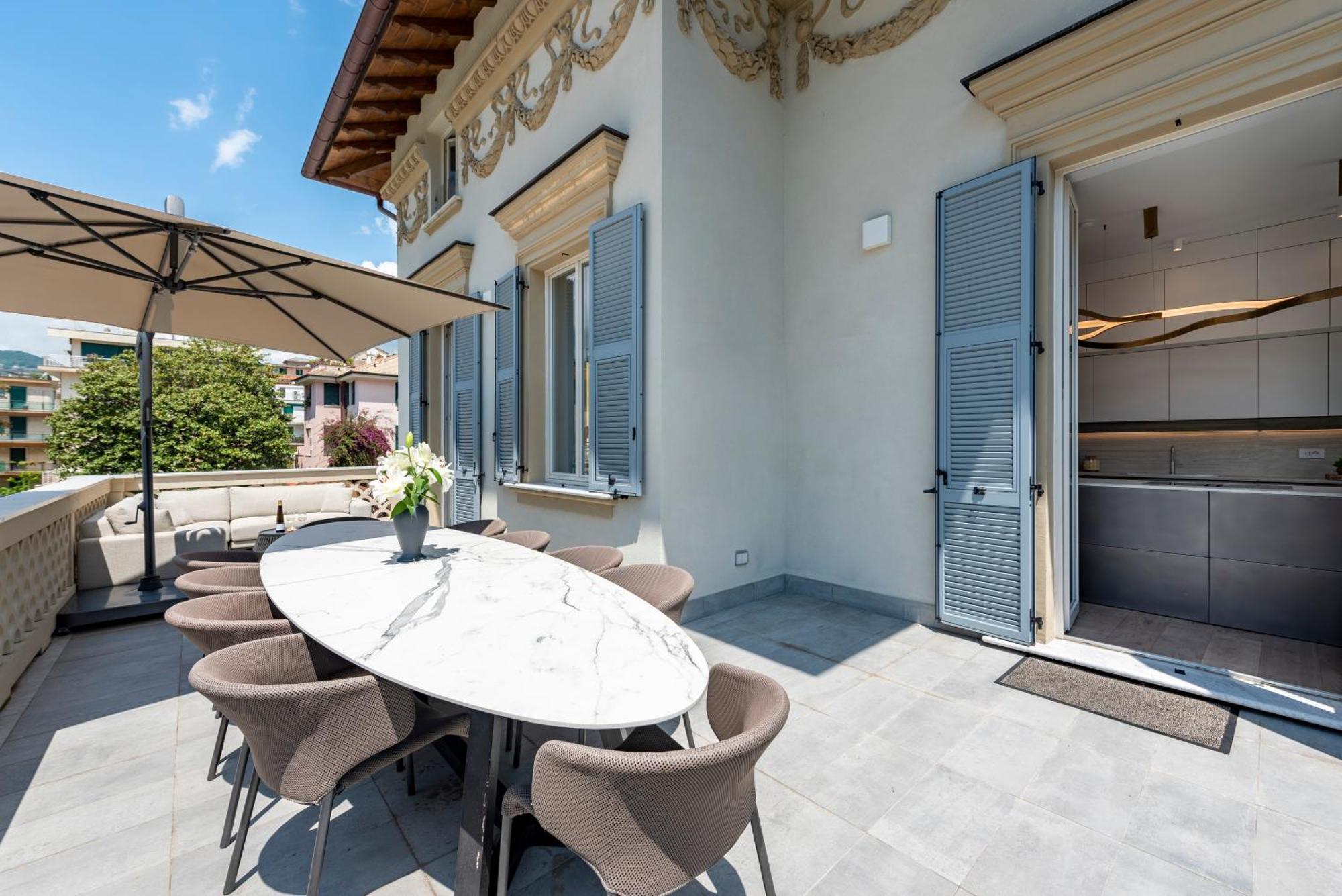 Villa Porto Rapallo Portofino Coast Экстерьер фото